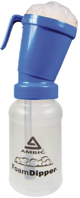 Ambic Foam Dipper Teat Dip Cup Blue