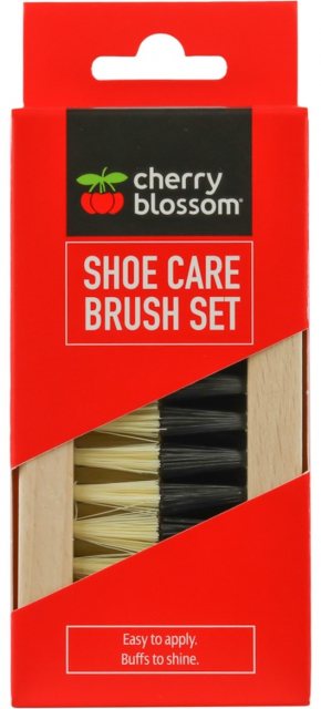 Cherry Blossom Cherry Blossom Twin Brush Shoe Care Set