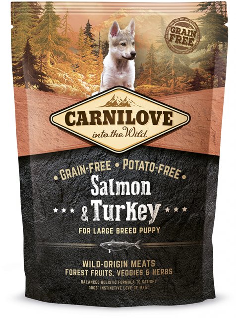 Carnilove Carnilove Large Breed Puppy Salmon & Turkey 1.5kg