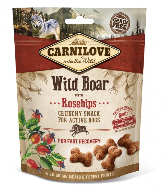 Carnilove Carnilove Wild Boar & Rosehip Treat 200g