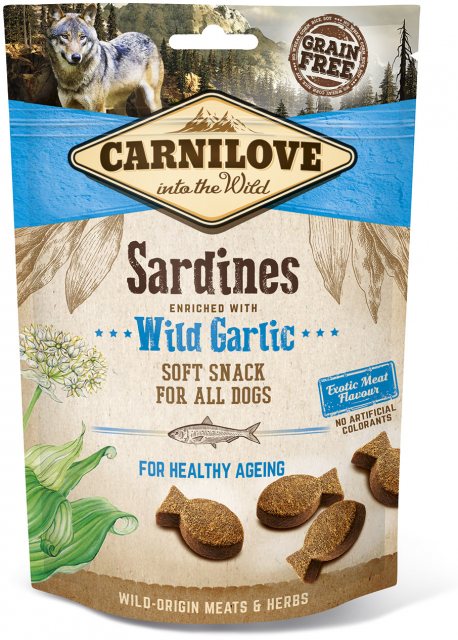 Carnilove Carnilove Sardine & Garlic Treat 200g