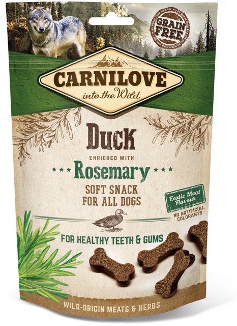 Carnilove Carnilove Duck & Rosemary Treat 200g