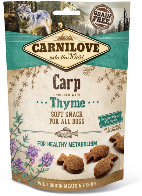 Carnilove Carnilove Carp & Thyme Treat 200g