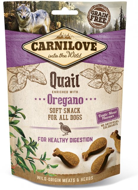 Carnilove Carnilove Quail & Oregano Treat 200g