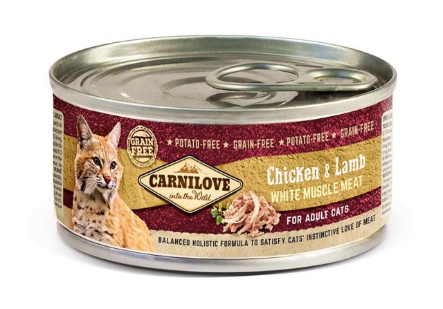 Carnilove Carnilove Adult Cat Chicken & Lamb 100g