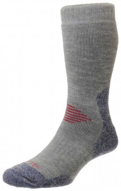 HJ Hall Anti Blister Sock Grey