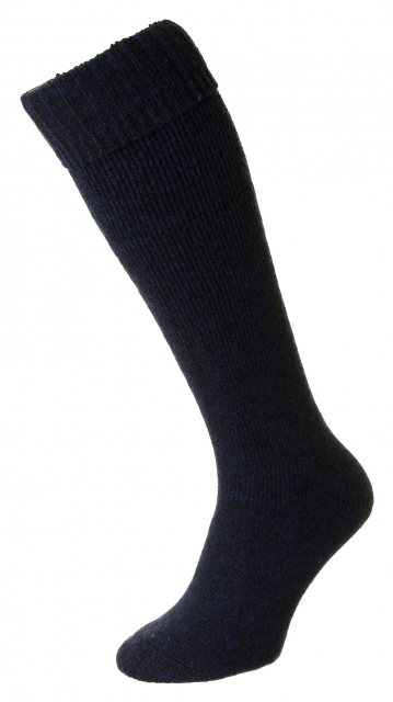 HJ Hall Welly Boot Sock Navy