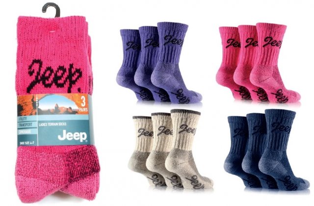 Jeep Jeep Socks 3 Pack
