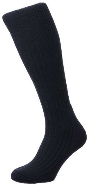 HJ Hall Commando Boot Sock Navy