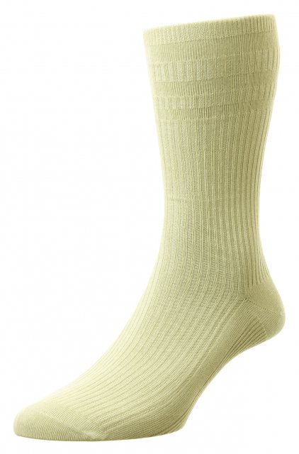 HJ Hall Softop Cotton Sock Oatmeal