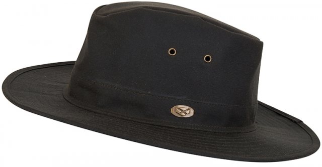 Hoggs Of Fife Hoggs Caledonia Waxed Hat Olive