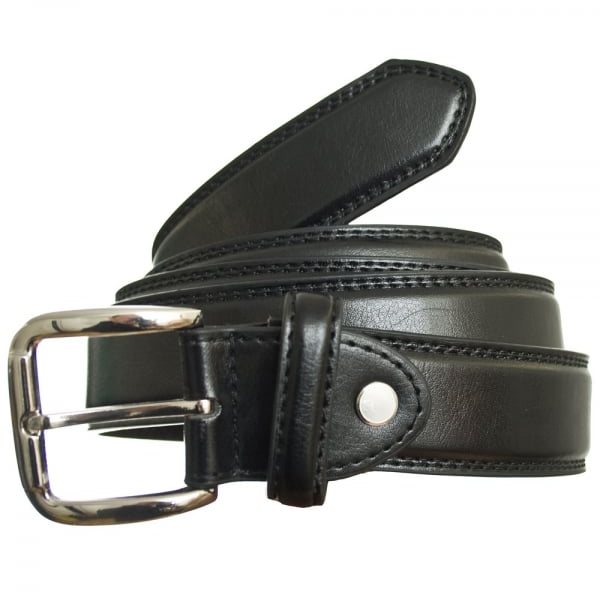 Carabou Carabou Double Stitch Belt Black