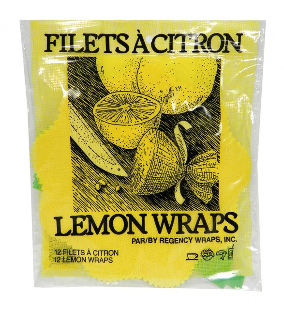 Lemon Wrap With Ribbon 12 Pack