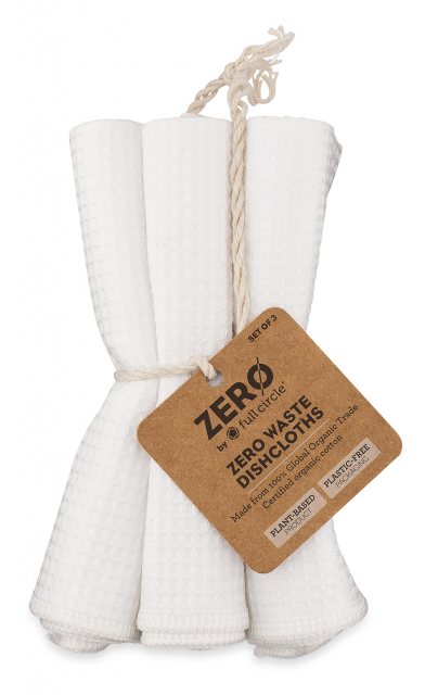 Organic Cotton Dishcloth 3 Pack