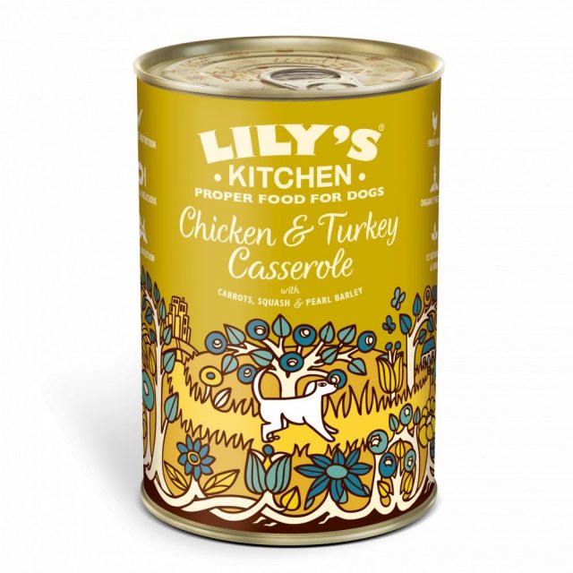 L/KITCHE Lily's Kitchen Chicken & Turkey Casserole
