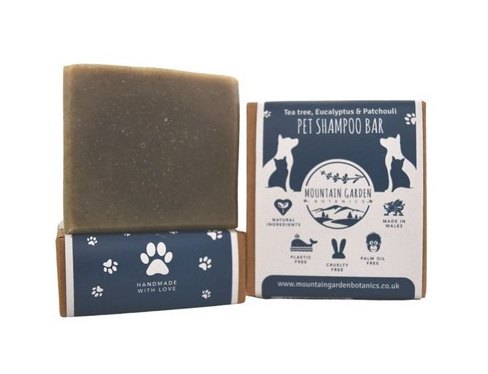 M GARDEN Mountain Garden Tea Tree & Eucalyptus Shampoo Bar