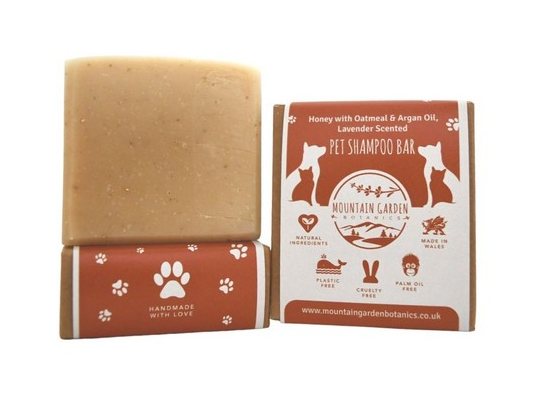 M GARDEN Mountain Garden Oatmeal & Argan Oil Shampoo Bar