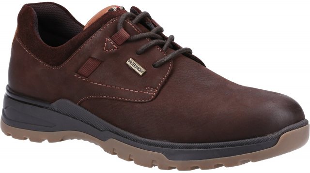 Hush Puppies Hush Puppies Nubuck Pele Lace Up Shoe Brown