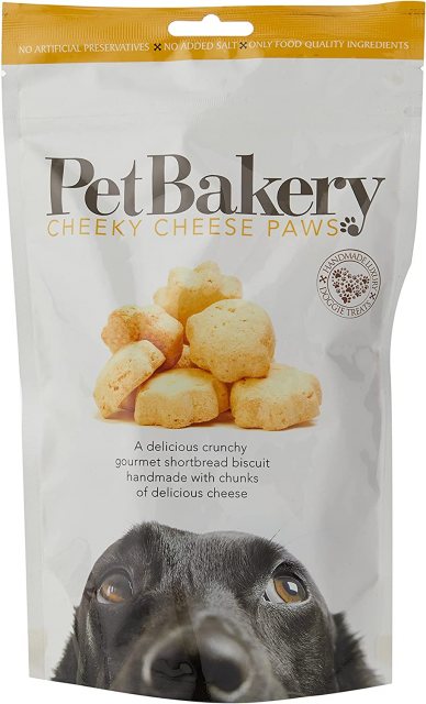 PETBAKE Pet Bakery Cheeky Cheese Paws 190g