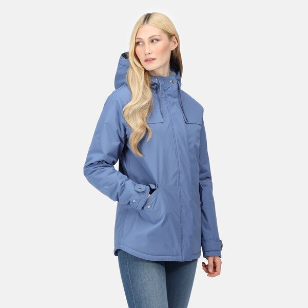 Regatta Bria Waterproof Slate Blue Coat - Waterproof Jackets - Mole Avon