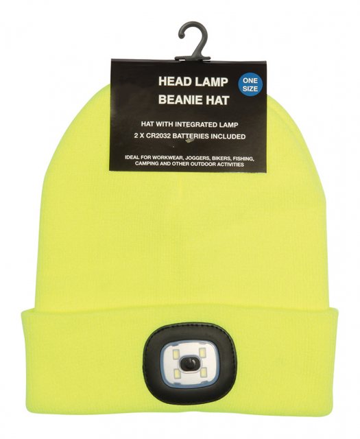 Hi Vis Hat with Light Hats Mole Avon