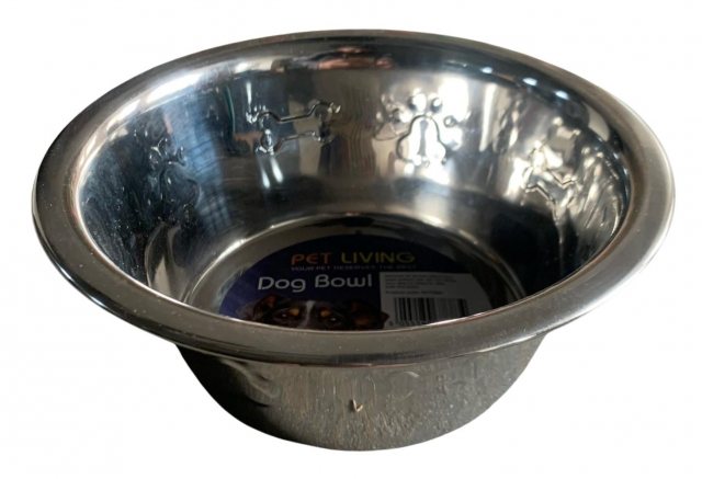 Embossed Dog Bowl Large