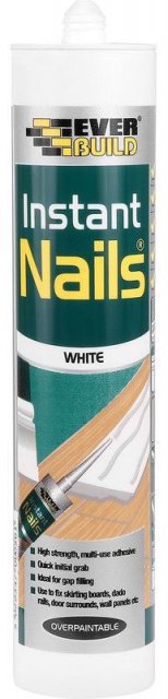 Everbuild Everbuild C3 Instant Nails White