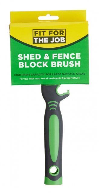 Fit For The Job Fit For The Job Shed & Fence Block Brush