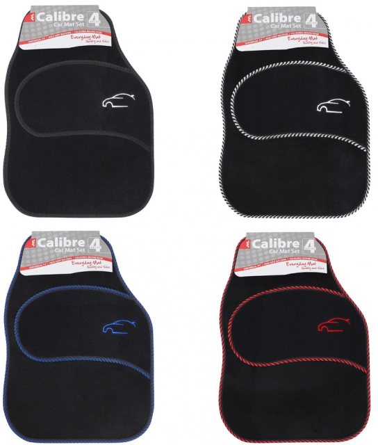 JVL JVL Calibre Car Mat 4 Pack