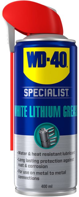 WD40 WD-40 White Lithium Grease 400ml