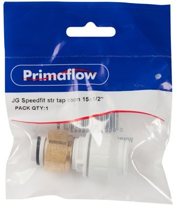 Primaflow Speedfit Tap Connector 15mm x 1/2"