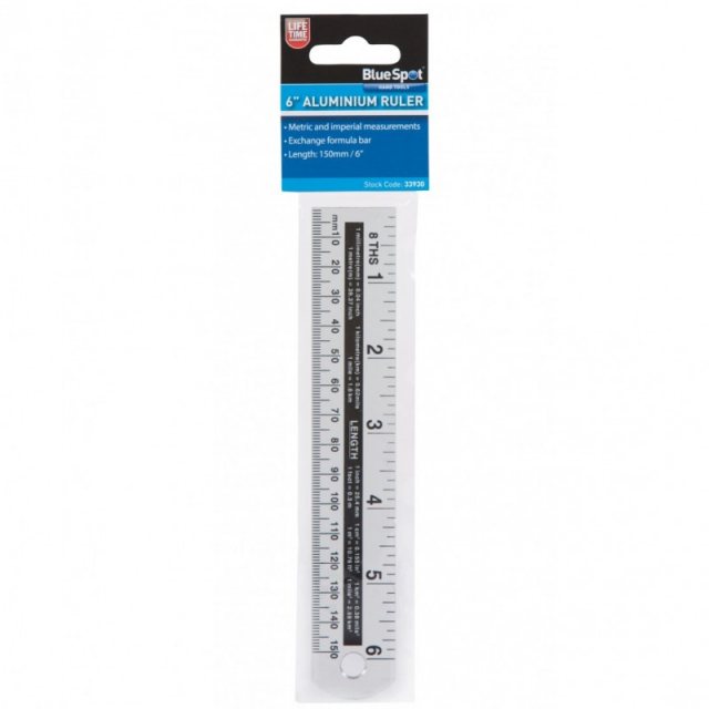 Blue Spot BlueSpot Metal Ruler