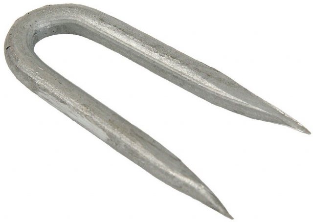 John George Clampaq Galvanised Staple 100g