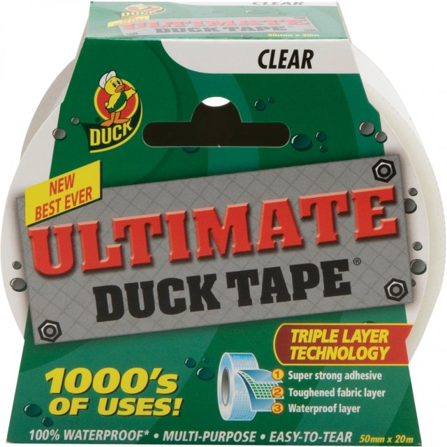 Shurtape Ducktape Ultimate Clear 50mm x 20m