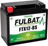 Fulbat Gel Motorcyle Battery 12v 10ah FTX12-BS