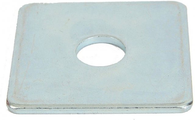 thumbnail interactive-video image 1 of 50mm X 50mm Square Steel Washer Plates – 2mm Or 3mm Thick – For Matric Bolt By Kian Trade 1 of 6