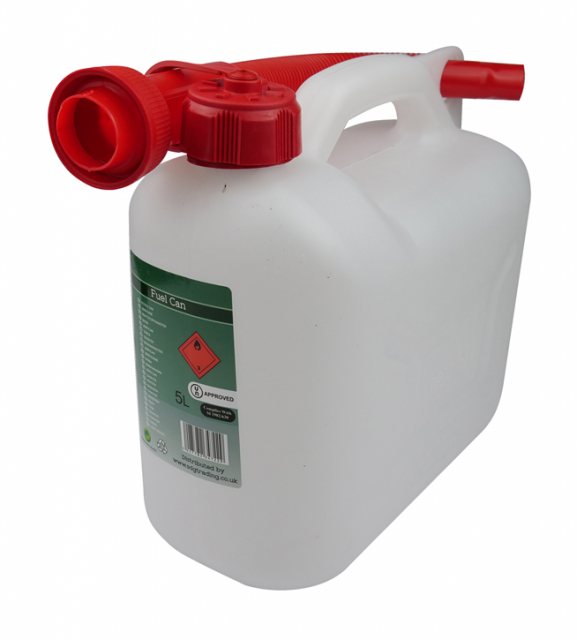 Handy Clear 5 Litre Fuel Can