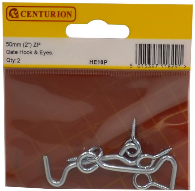 Centurion Gate Hook & Eyes 2 Pack