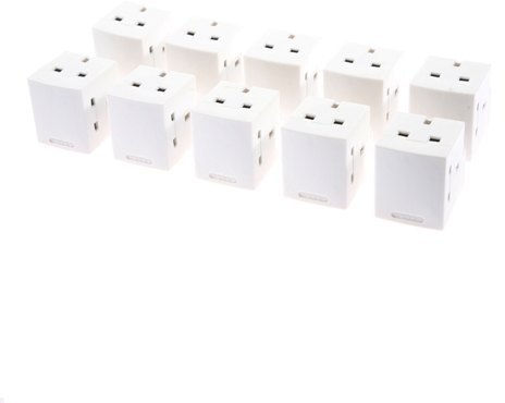 Pik-a-Pak Plug Adaptor 3 Way 13amp