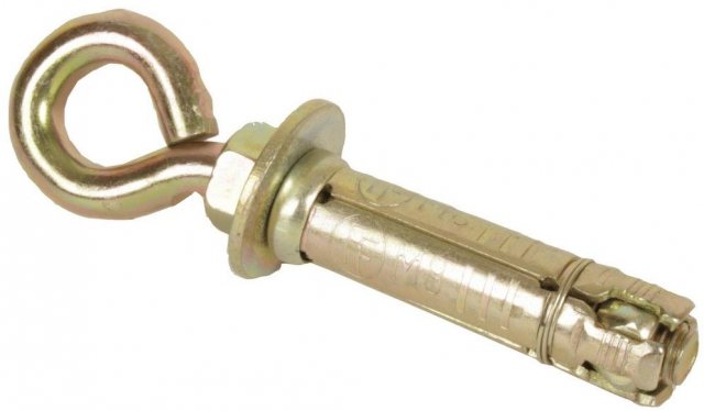 John George Eyebolt Anchor M8 x 60mm 10 Pack