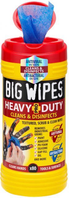 Big Wipes Big Wipes Heavy Duty 80 Pack