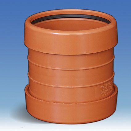 Kalsi Plastics Underground Double Socket Coupling 110mm