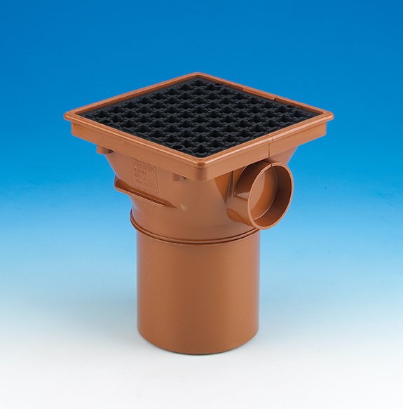 Kalsi Plastics Underground Square Hopper 110mm