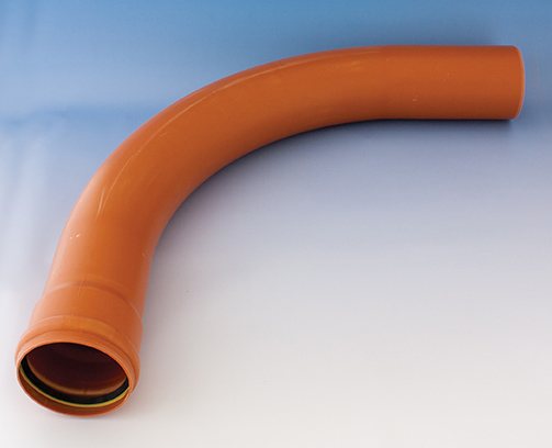 Kalsi Plastics Underground Long Radius Bend 110mm