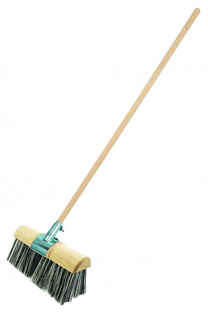 Poly Yard Broom Set 13"