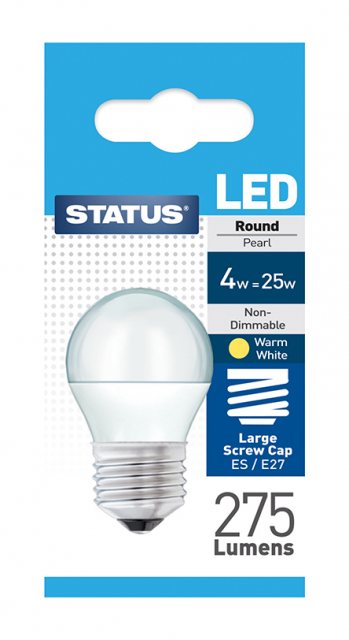 Status LED Golfball Bulb ES