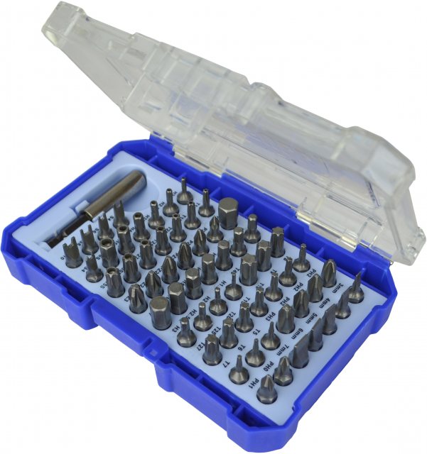 Faithful Faithfull Screwdriver Bit Set 61 Piece