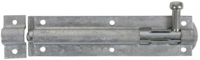 John George Straight Tower Bolt Galvanised