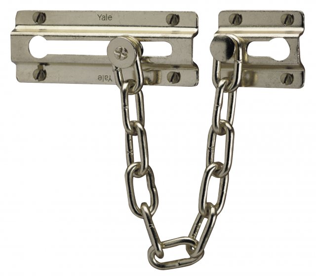 Yale Yale Chrome Door Chain