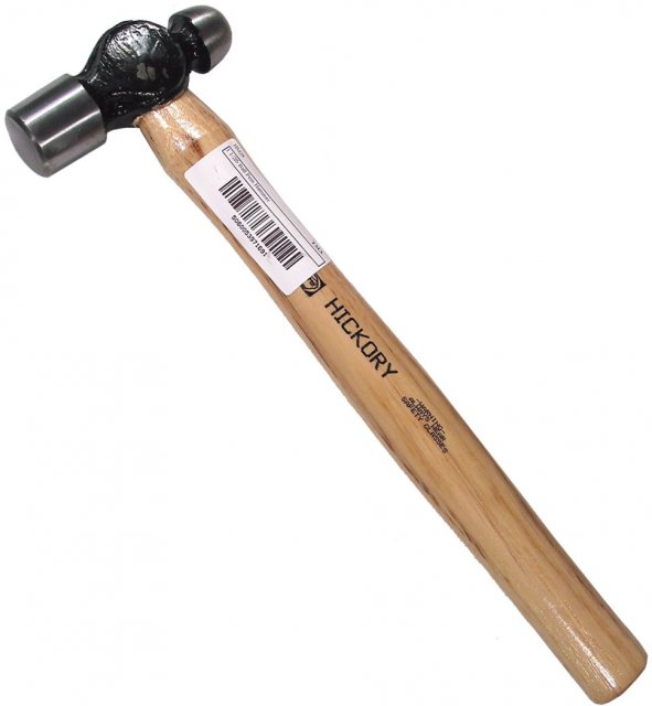 Hickory Ball Pin Hammer 16oz